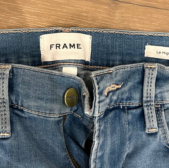 Frame Jeans Le High Skinny Size 26 - Picture 3 of 4